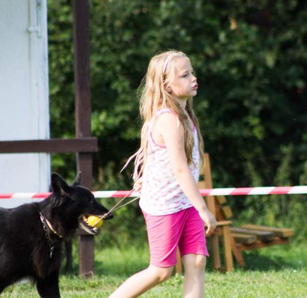 Domia (8,5 roku) - Agility tábor Srbská Kamenice 02.-09.08.2015
