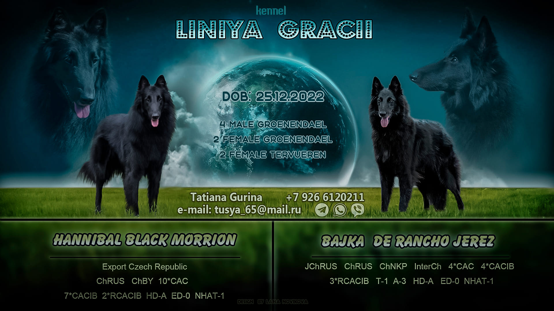Krytí Hannibal + Bajka de Rancho Jerez
